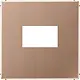 JUNG BRG 1969 USB centraalplaat USB-lader met klikbevestiging LS990 geborsteld brons