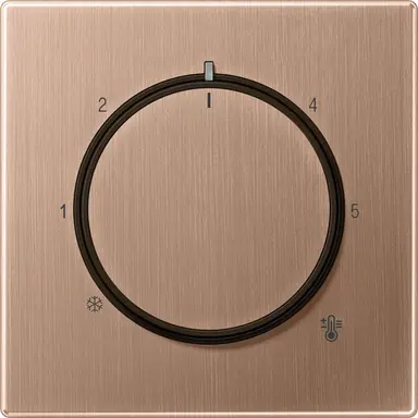 JUNG BRG 1749 knop voor ruimtethermostaat LS990 geborsteld brons