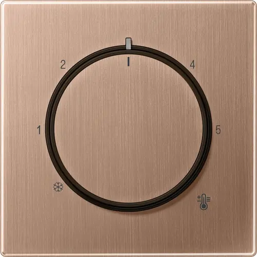 JUNG BRG 1749 knop voor ruimtethermostaat LS990 geborsteld brons