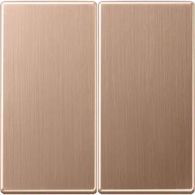 JUNG BRG 1702 dimmerknop 2-voudig serietastdimmer LS990 geborsteld brons