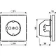 JUNG BRG 1520 NKI wandcontactdoos randaarde Safety+ LS990 geborsteld brons