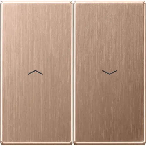 JUNG BRG 2995 P wip tbv jaloezieschakelaar LS990 geborsteld brons