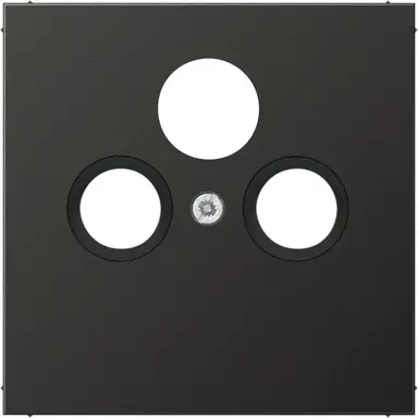 JUNG AL 2990 SAT AN centraalplaat coax/sat LS990 antraciet gelakt aluminium