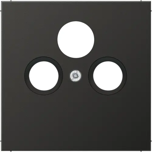 JUNG AL 2990 SAT AN centraalplaat coax/sat LS990 antraciet gelakt aluminium