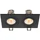 SLV 1008512 NEW TRIA 155 inbouwspot LED vierkant 13,6W 2700K zwart IP20