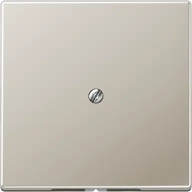 JUNG ES 2990 A centraalplaat snoer invoer incl. draagframe LS990 edelstaal