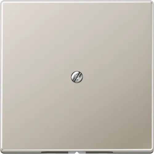 JUNG ES 2990 A centraalplaat snoer invoer incl. draagframe LS990 edelstaal