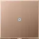 JUNG BRG 2990 A centraalplaat snoer invoer incl. draagframe LS990 geborsteld brons