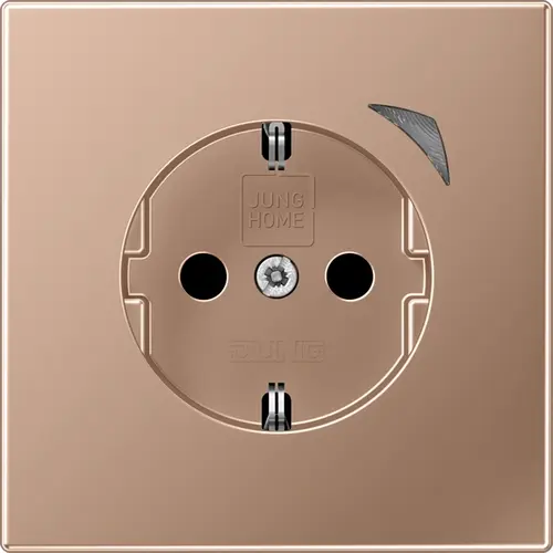 JUNG BT BRG 1521 SE-L HOME wandcontactdoos randaarde Energy LS990 geborsteld brons