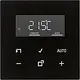 JUNG TR D LS 1790 SW kamerthermostaat met display incl. binnenwerk LS990 zwart glans