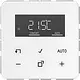 JUNG TR D CD 1790 WW kamerthermostaat met display incl. binnenwerk CD500 alpine wit