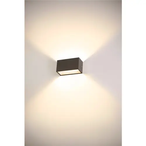 SLV 1005151 SITRA CUBE M UP/DOWN led buiten wandopbouwarmatuur antraciet IP65