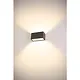 SLV 1005151 SITRA CUBE M UP/DOWN led buiten wandopbouwarmatuur antraciet IP65