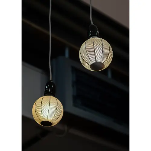 Bailey 143107 E27 LED orient palm G125 4W grijs