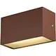 SLV 1005154 SITRA M UP/DOWN led buiten wandopbouwarmatuur roestkleurig IP65