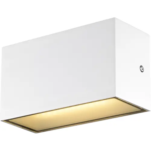 SLV 1005153 SITRA M UP/DOWN led buiten wandopbouwarmatuur wit IP65