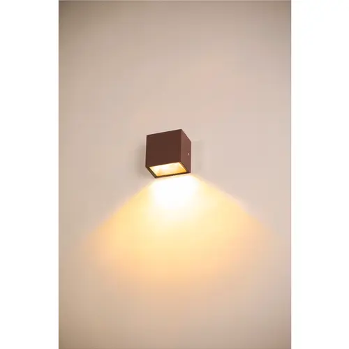 SLV 1005150 SITRA S SINGLE Led Outdoor wandopbouwarmatuur roestkleurig IP65