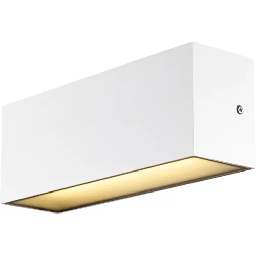 SLV 1005156 SITRA L WL UP/DOWN led buiten wandopbouwarmatuur wit IP65