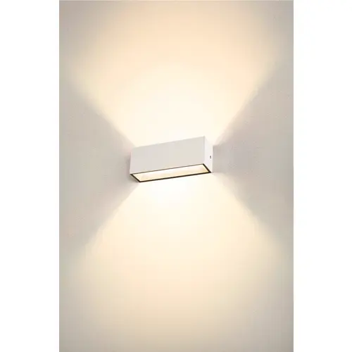 SLV 1005156 SITRA L WL UP/DOWN led buiten wandopbouwarmatuur wit IP65