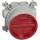 Legrand 081988 enkelvoudige inbouwdoos Batibox multihouder diepte 50mm Platinum