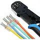 Klemko ATK-EZRJ45-T assortimentsdoos RJ11 RJ12 RJ45 CAT5E CAT6 met modulaire multitang