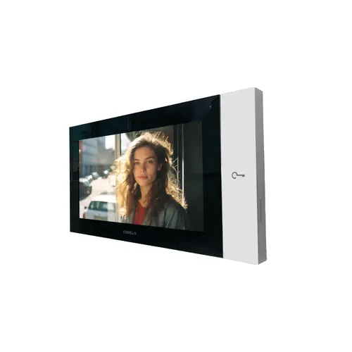 Comelit TP6842 videomonitor 7 inch touchscreen wifi opbouw wit