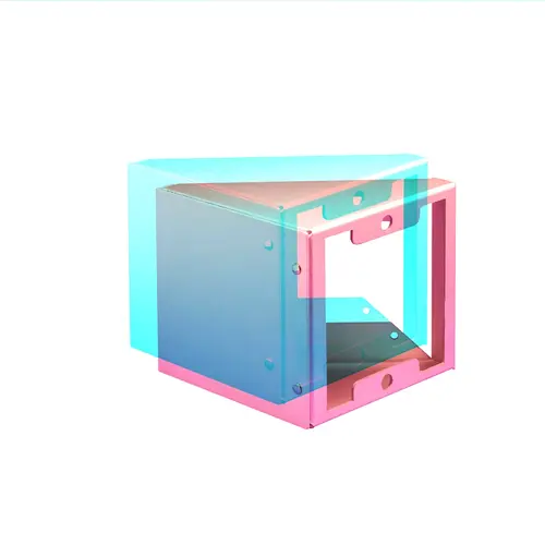 Comelit 3649/2 opbouwbehuizing 45gr 2mod