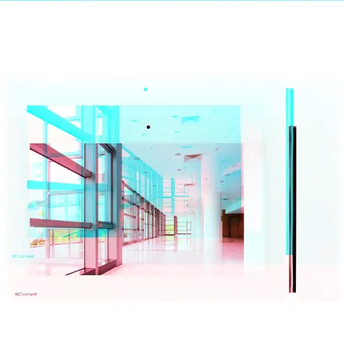 Comelit 6801W maxi monitor kleur sbc wit