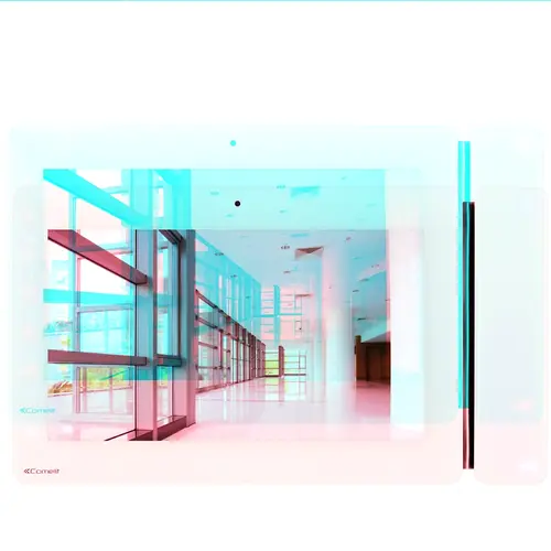 Comelit 6801W/BM maxi monitor kleur sbc wit me