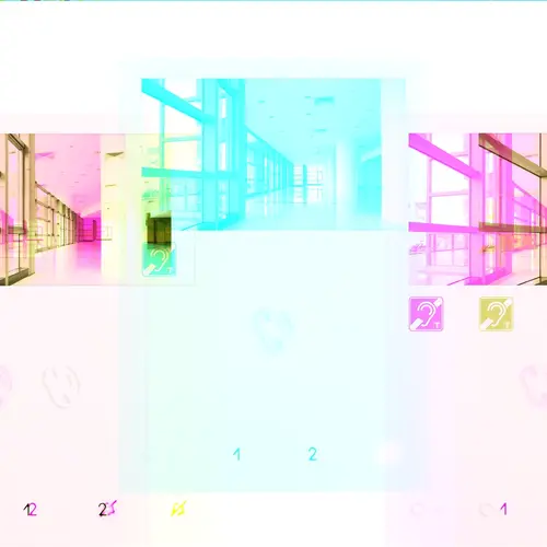 Comelit 6721W/BM mini handfsree monitor kleur