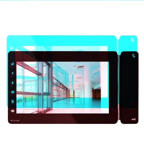 Comelit 6802B maxi monitor kleur vip zwart