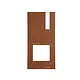Comelit 4793MC corten-like frontpaneel voor q