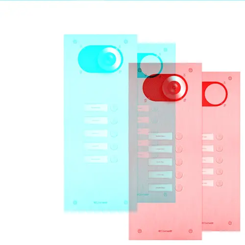 Comelit IX0105 switch rvs deurbelpaneel met 5