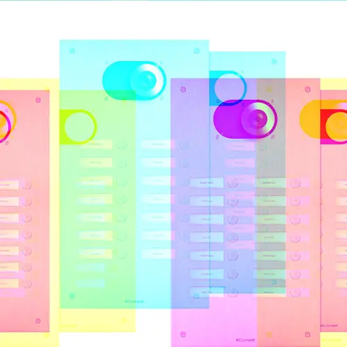 Comelit IX0214 switch rvs deurbelpaneel met 1