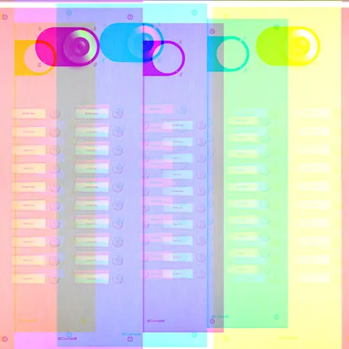 Comelit IX0220 switch rvs deurbelpaneel met 2