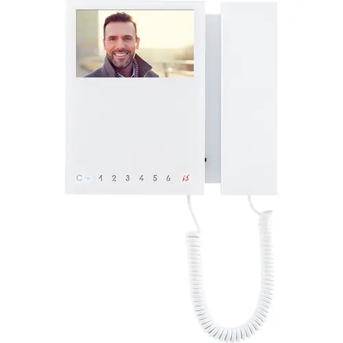 Comelit 6701W/8 mini monitor systeem sbc met