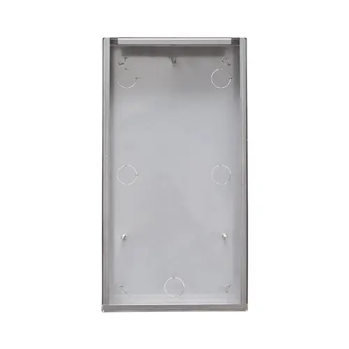 Comelit IX9162 opbouwbehuizing voor panelen met 9-10-11-12 drukknoppen rvs zilver