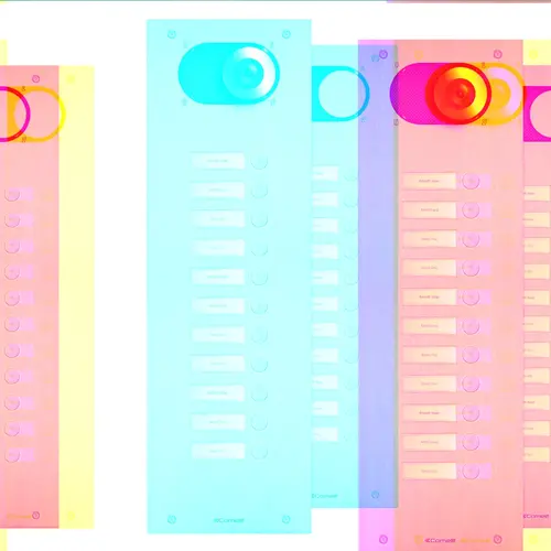 Comelit IX0111 switch rvs deurbelpan 11drukkn
