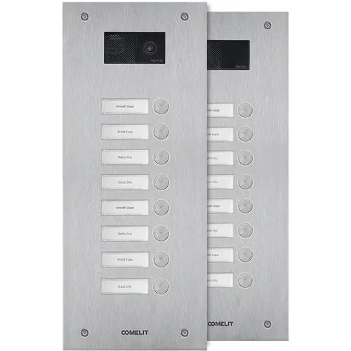 Comelit IX0108U deurpan steelswitch rvs 8v