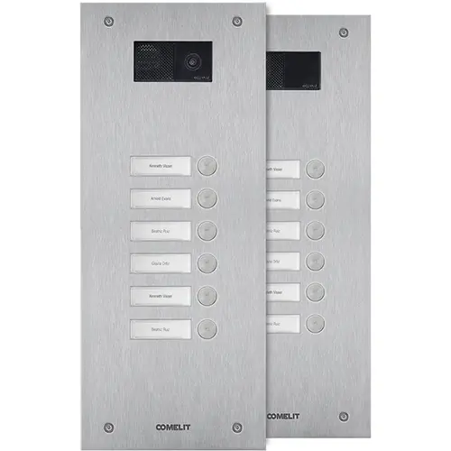 Comelit IX0106U steelswitch rvs deurbelpaneel