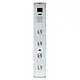 Comelit AD2104 adam video deurstation 4 drukknoppen 2-draads inbouw zilver IP54