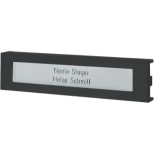 Comelit UT9211MB ultra metal drukknop 1v zwart