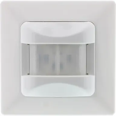 Klemko IB-PIR-W/LED Lumiko inbouw muur bewegingsmelder 2-draads voor LED-lampen 100W wit