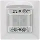 Klemko IB-PIR-W/LED Lumiko inbouw muur bewegingsmelder 2-draads voor LED-lampen 100W wit