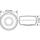 Esylux PD 360/8 BASIC SMB opbouw aanwezigheidssensor plafondmontage 360° IP40