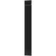 Hager Berker WAD7100BG afdekraam 1-voudig C1 nachtzwart glans
