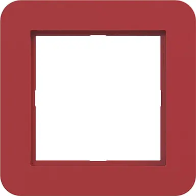 Hager Berker WAD7100RG afdekraam 1-voudig C1 rood glans
