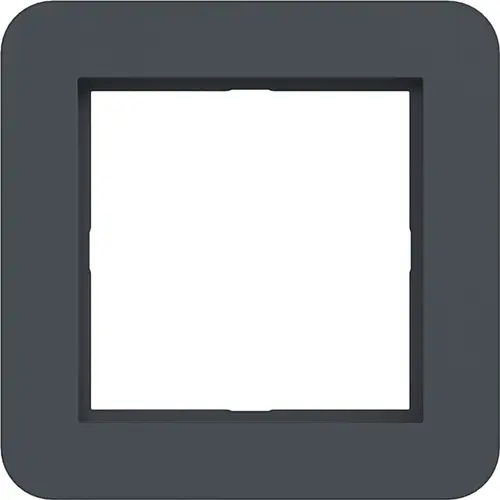 Hager Berker WAD7100AT afdekraam 1-voudig C1 antraciet mat