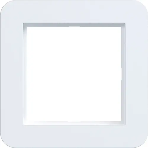 Hager Berker WAD7100WM afdekraam 1-voudig C1 lichtwit mat