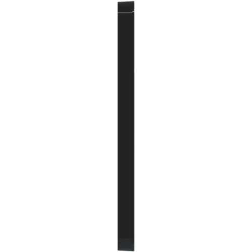 Hager Berker WAD7200BG afdekraam 2-voudig C1 nachtzwart glans